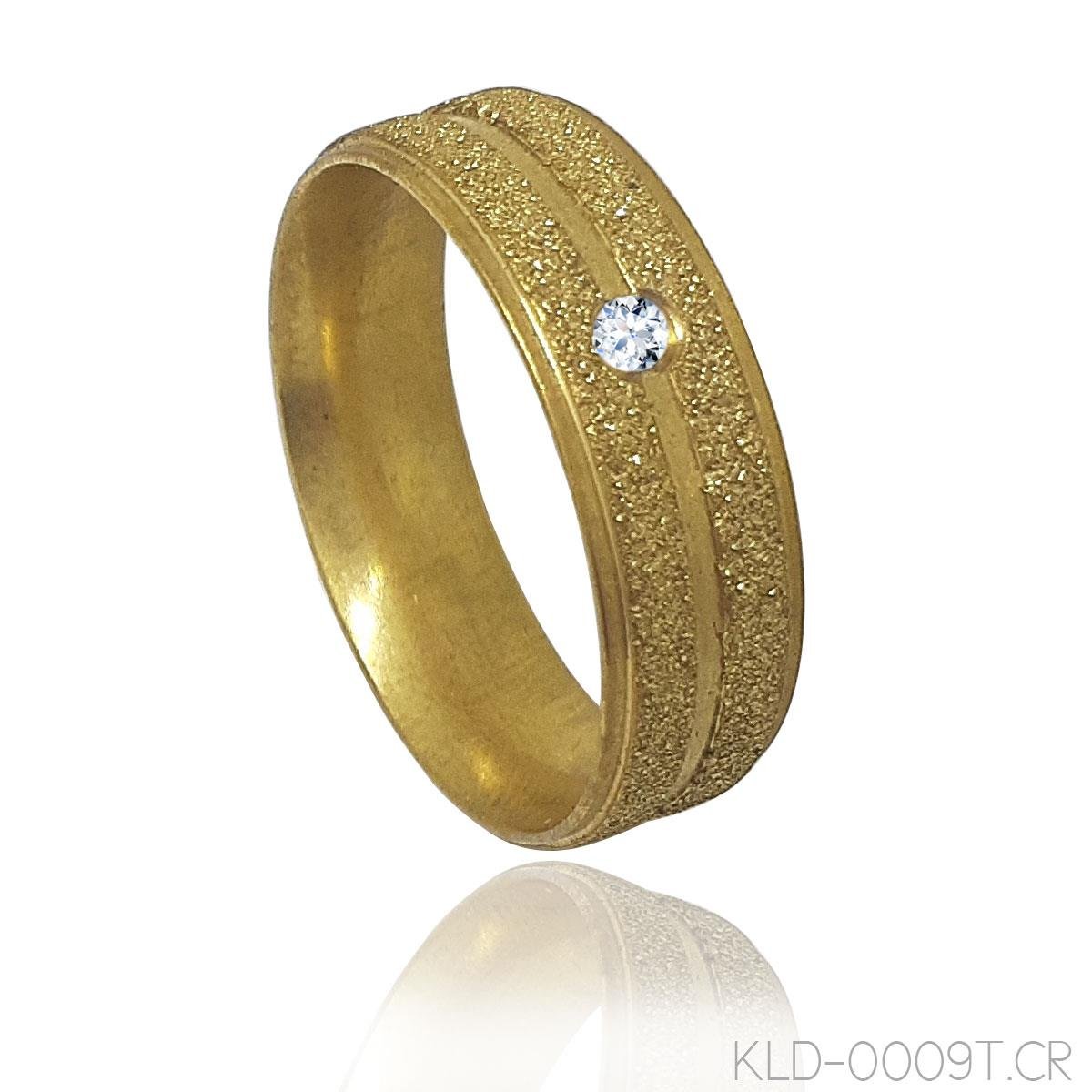 Aliança Com Zircônia Feminina (Sem Banho)