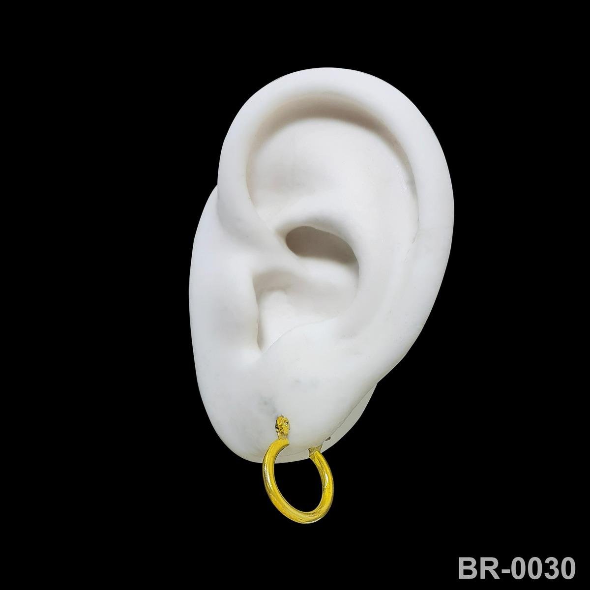Brinco de Argola Pequena Gancho Italiano (Sem Banho) 
