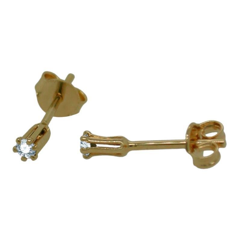 Brinco Solitário C/ Pedra