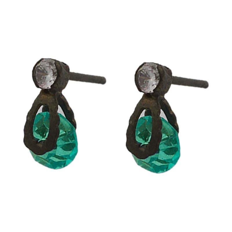 Brinco Zirconia Com Balaozinho