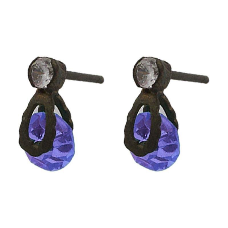 Brinco Zirconia Com Balaozinho