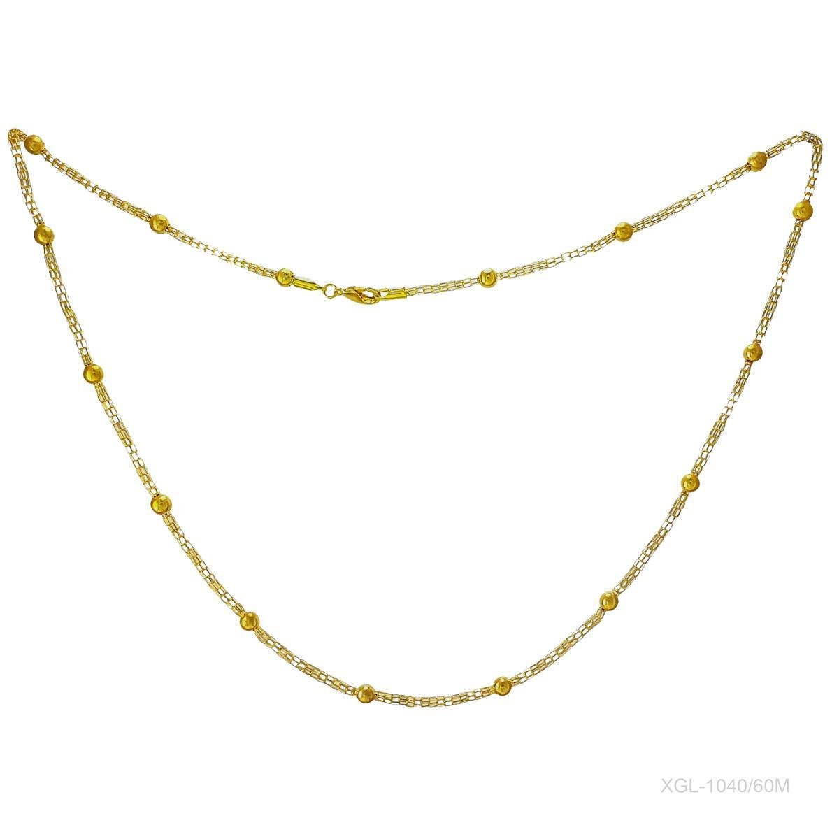 Corrente De Telinha Com Bolinhas 60Cm (Sem Banho)
