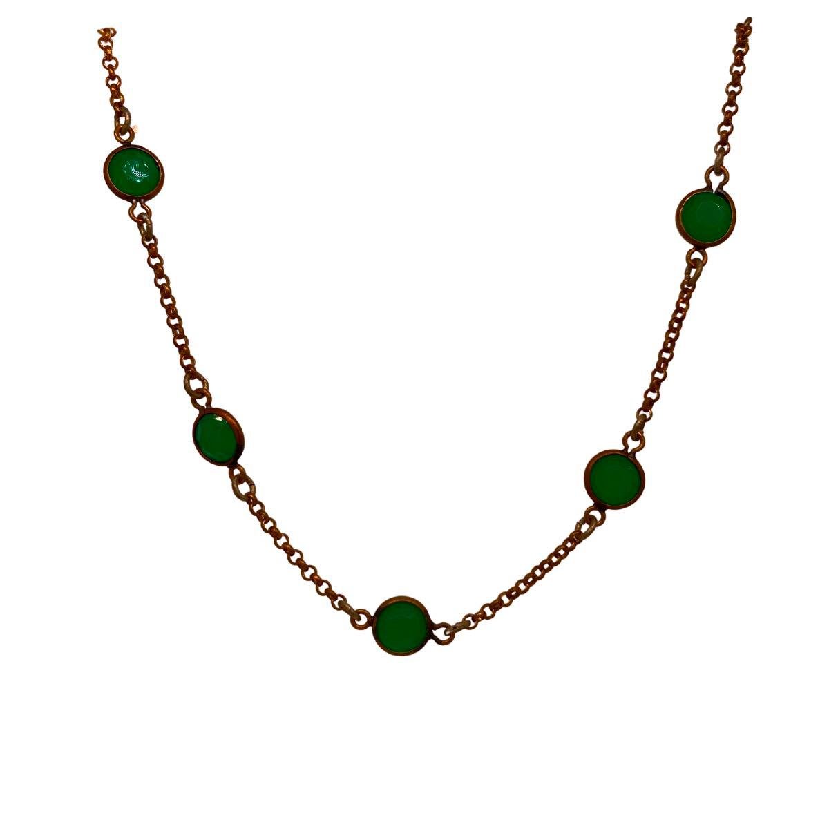 Choker com Pedras Swarovski 35cm (sem banho) 