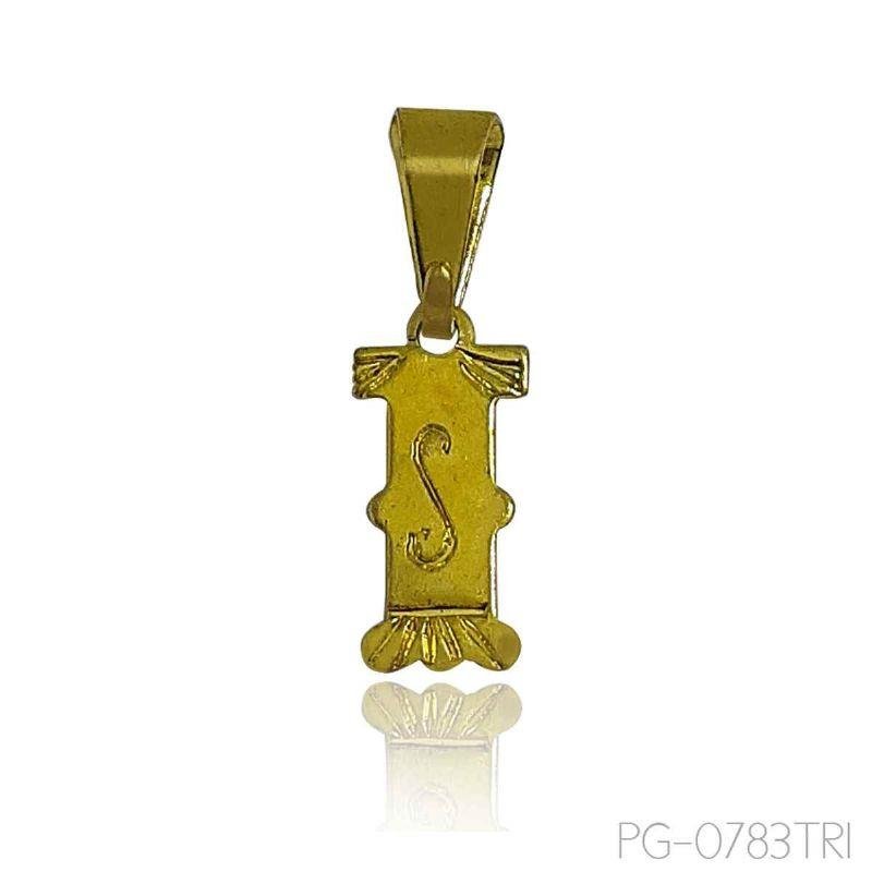 Pingente Letra Trabalhada 0,600G Un Chapa (Sem banho)