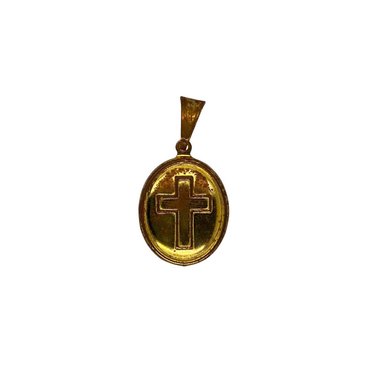Pingente Medalha Nossa Senhora Aparecida (sem banho) 