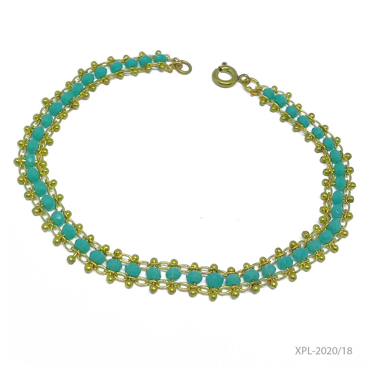 Pulseira com Miçangas (sem banho) 
