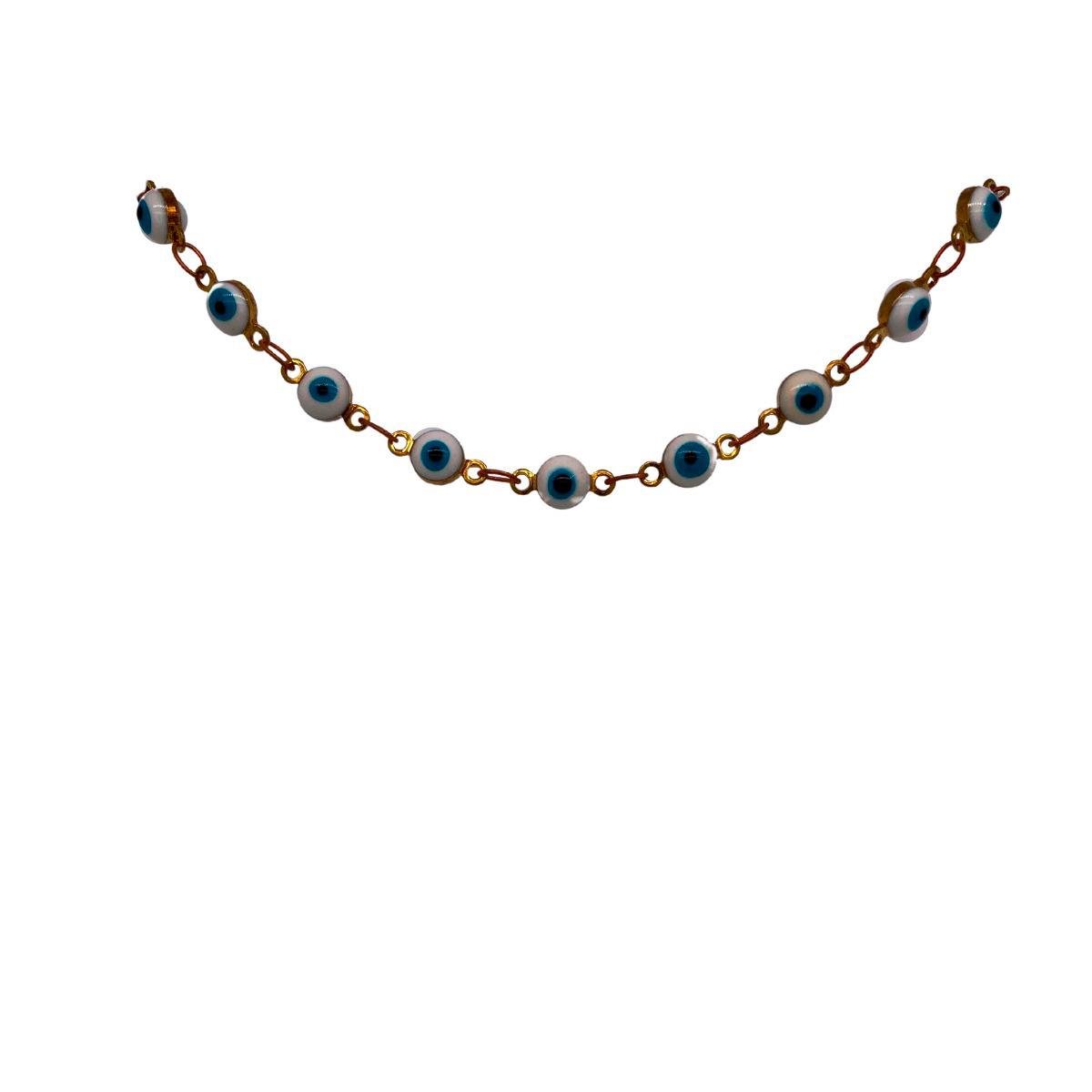 Pulseira de Olho Grego Médio (sem banho) 